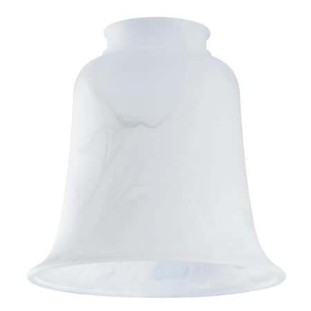 Westinghouse Bell White Glass Lamp Shade 1 pk 81098